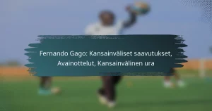 Fernando Gago: Kansainväliset saavutukset, Avainottelut, Kansainvälinen ura