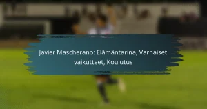 Javier Mascherano: Elämäntarina, Varhaiset vaikutteet, Koulutus